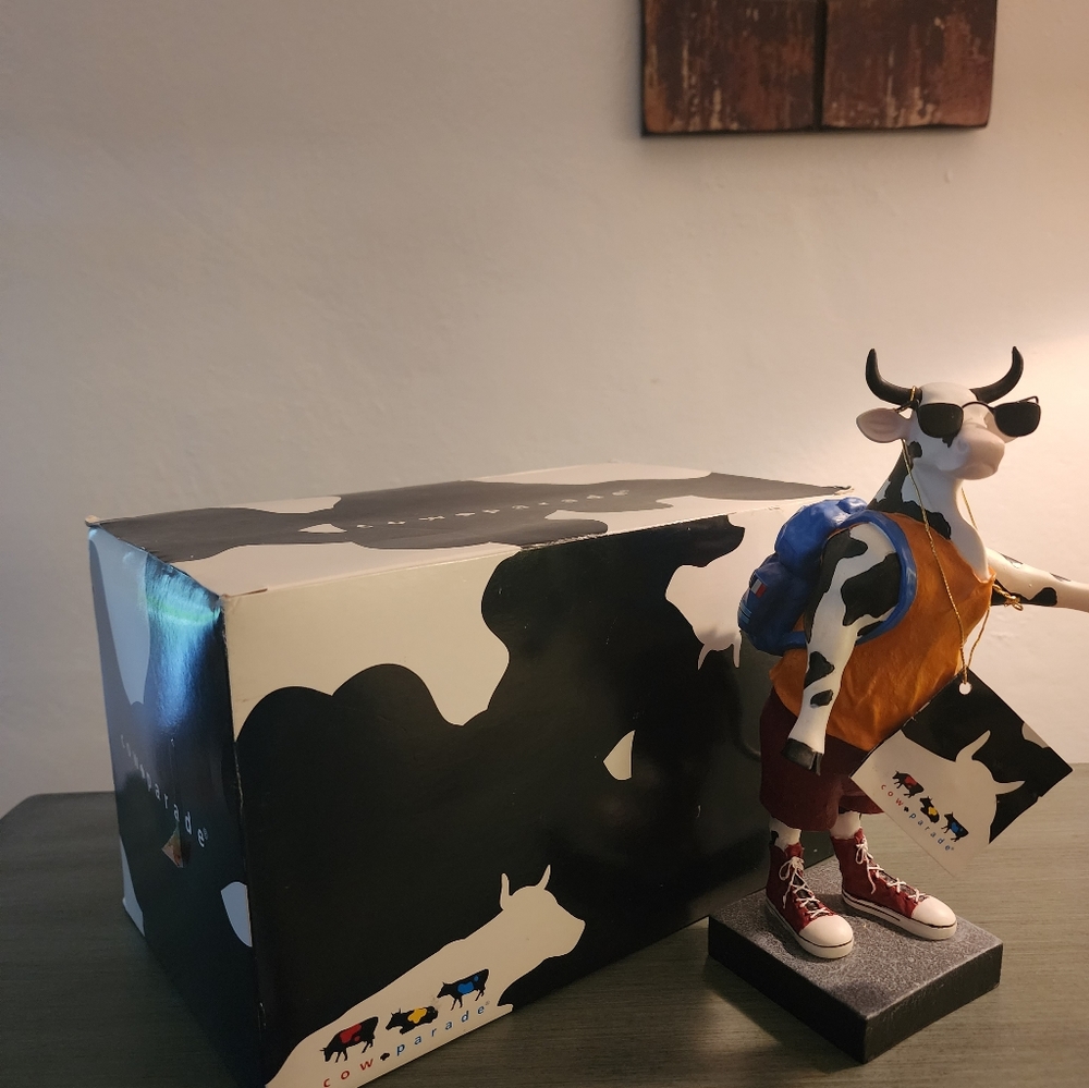 The Traveling Cow from Cow Parade